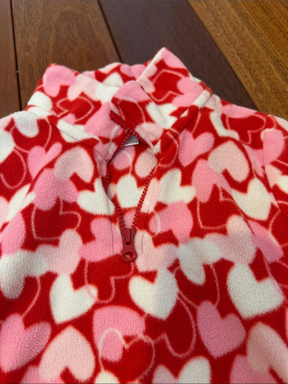 Girls fleece sweatshirt